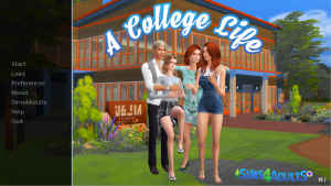 A College Life – Version 0.1 [Sims4Adults]