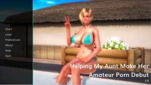 Helping My Aunt Make Her Amateur Porn Debut – Full Mini-Game [Alithini Istoria]