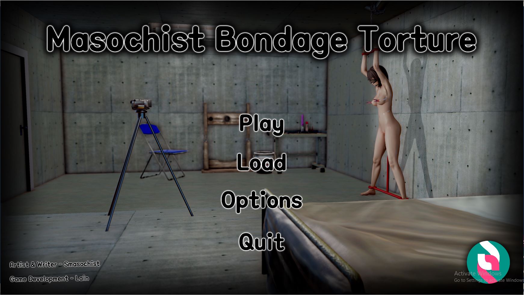 Torture Porn Game - Adultgamesworld: Free Porn Games & Sex Games Â» Masochist Bondage Torture â€“  Version 0.1 [Smasochist â€“ Lain Games]