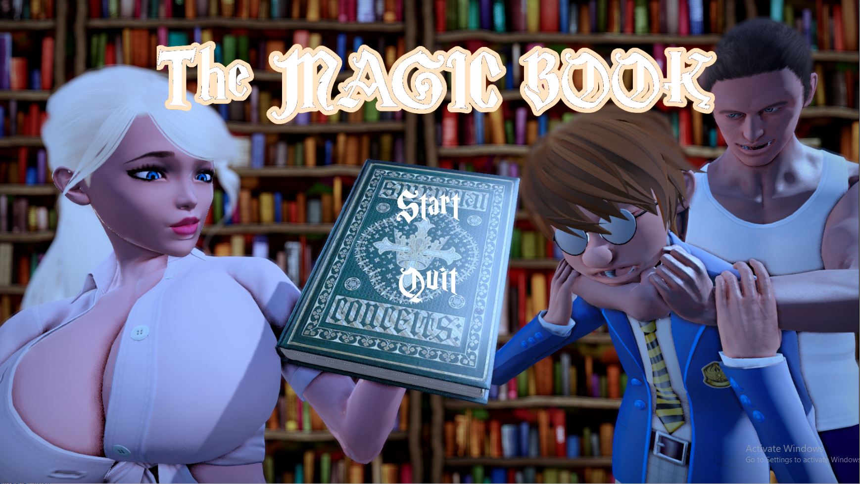 Magic book magics on lesbian xvideos