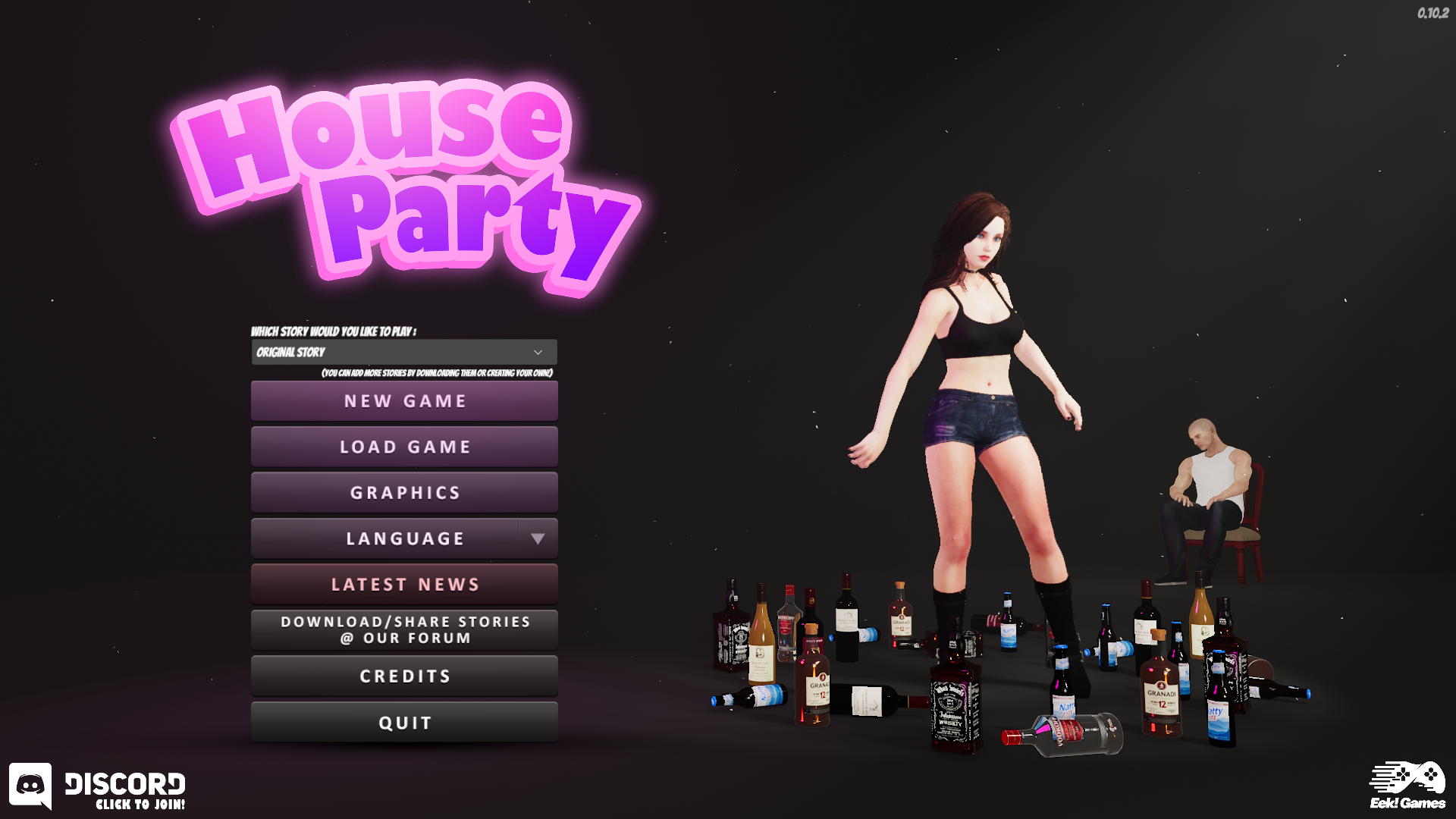 Adultgamesworld: Free Porn Games & Sex Games » House Party – New Final  Version 1.1.6.1 (Full Game) [Eek! Games]
