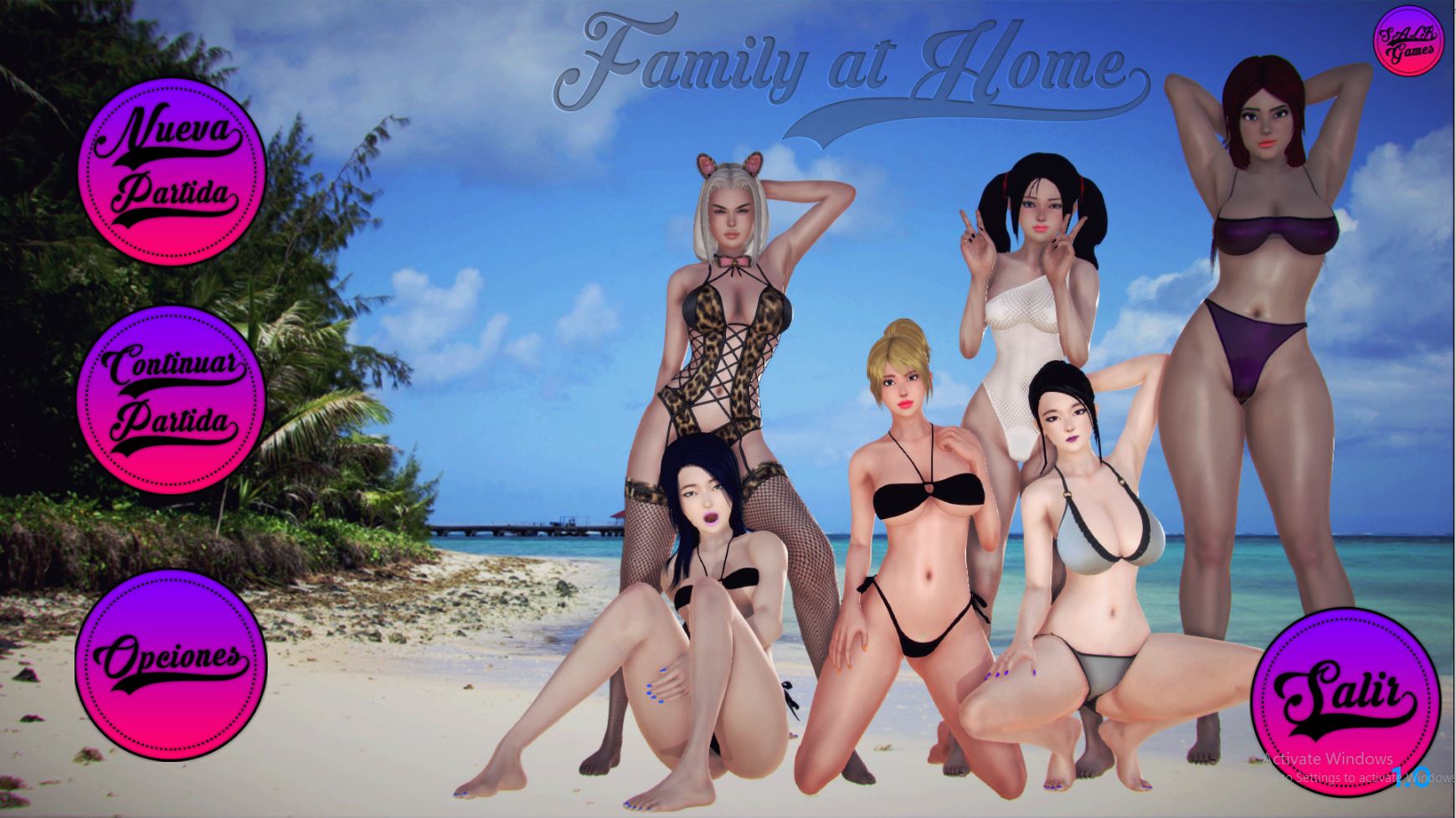 Free Homemade Porn Games - Adultgamesworld: Free Porn Games & Sex Games Â» Family At Home â€“ New Final  Version 1.0 (Full Game) [SALR Games]