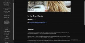 In Her Own Hands – Version 0.3.2 [Surprise & Delight Media]