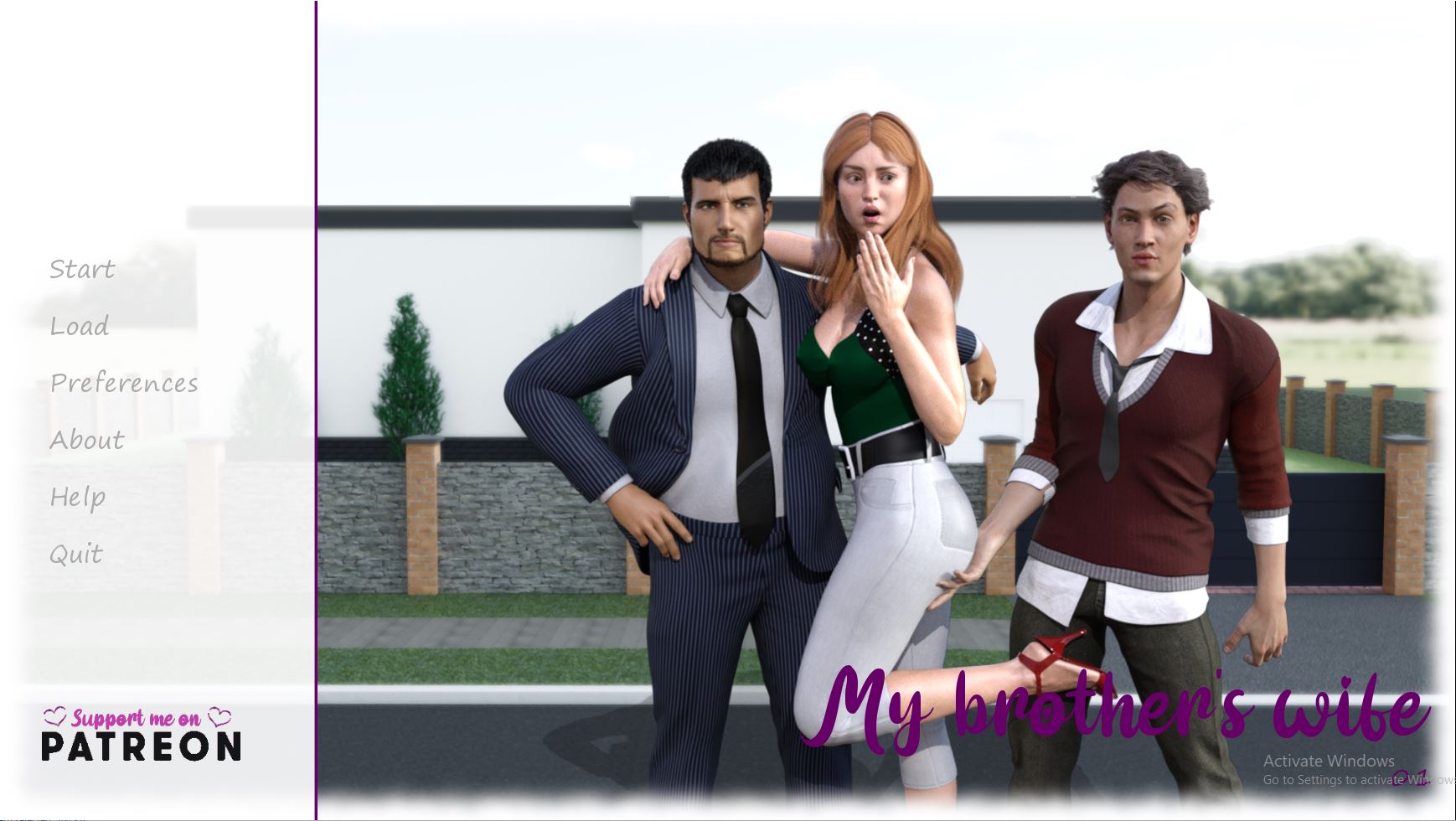 Adultgamesworld: Free Porn Games & Sex Games » My Brother's Wife – New  Version 0.92 [Beanie Guy Studio]