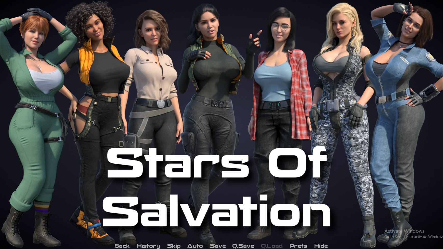 Stars of salvation porn game
