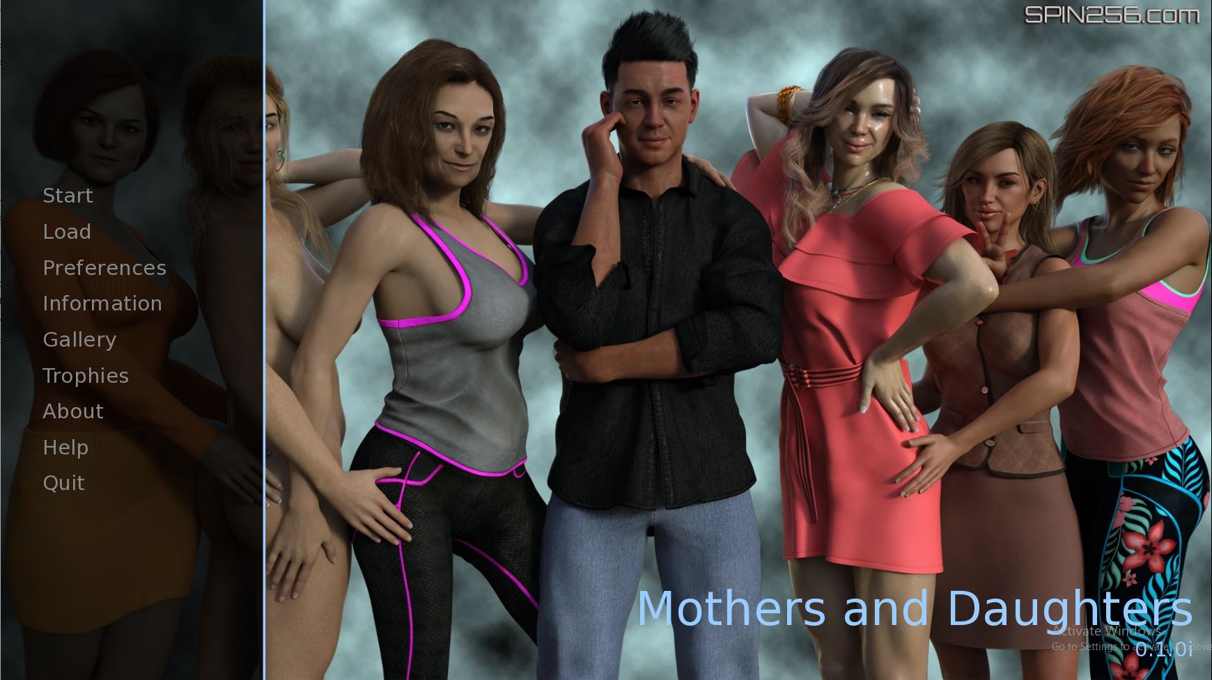 Adultgamesworld: Free Porn Games & Sex Games » Mothers & Daughters – New  Version 0.4.2 [Spin256]
