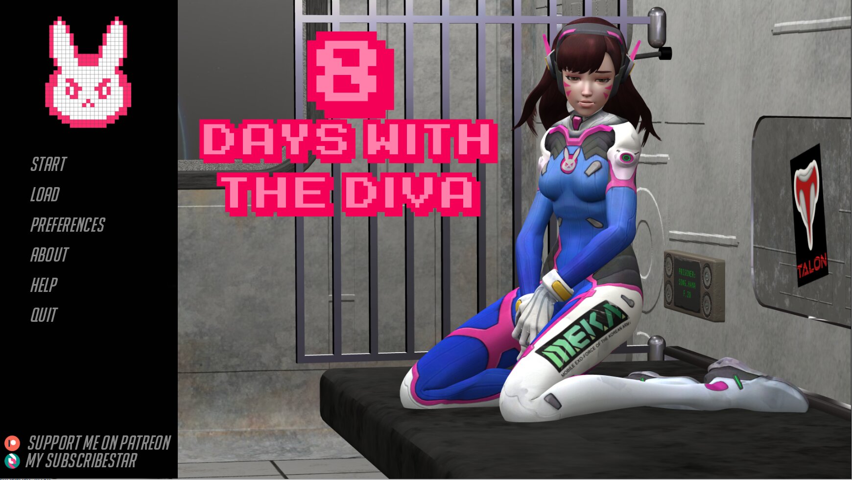Adultgamesworld: Free Porn Games & Sex Games » 8 Days with the Diva – New  Version 0.6.0 [Slamjax Games]