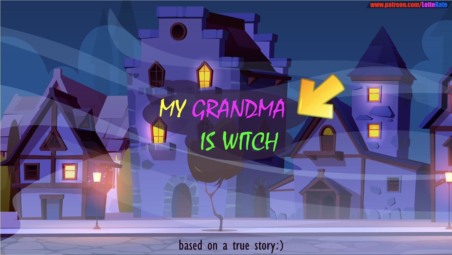 My grandma is witch porn game
