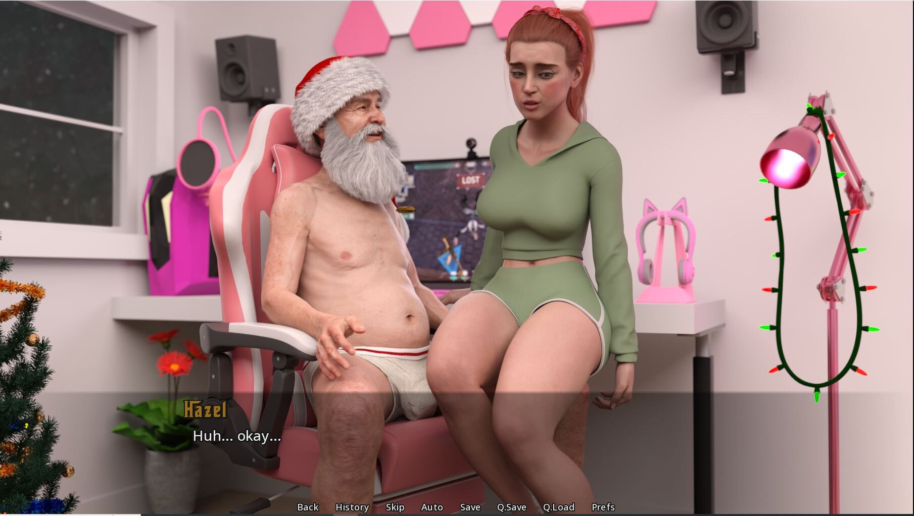 Christmas porn games